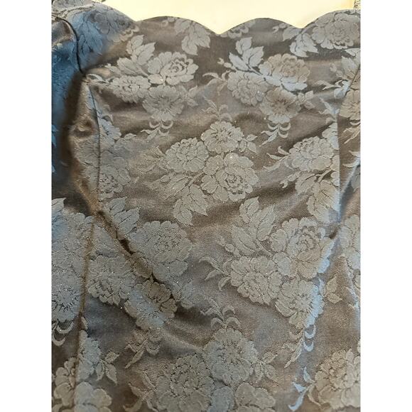 VTG Roberta Size 4 Small Black Mini Dress Sweetheart Wednesday Addams Costume - Picture 16 of 16